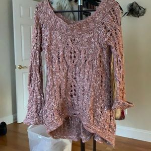 Free People Cotton & Wool Sweater